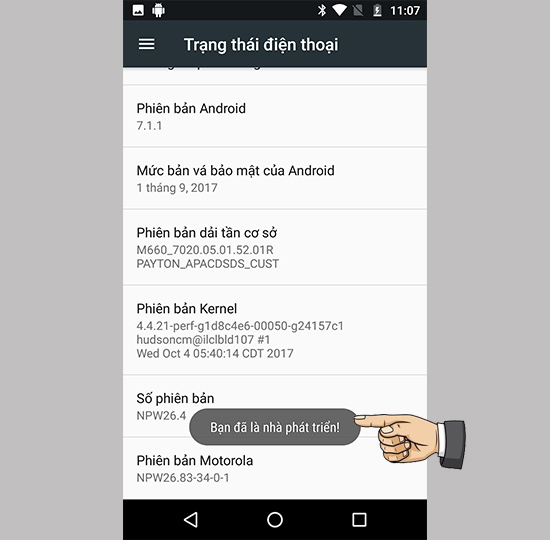 Kích hoạt tính năng
